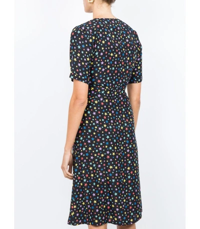 Shop Harley Viera-newton Black Multicolor Lola Dress