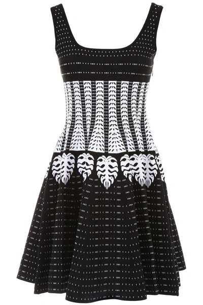 Shop Dsquared2 Intarsia Dress In Multi