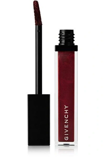 Shop Givenchy Encre À Cils Top Coat Mascara - Red Night No. 5 In Burgundy