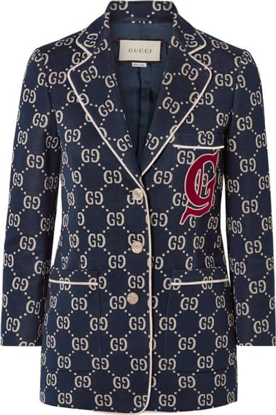 Shop Gucci  In Navy