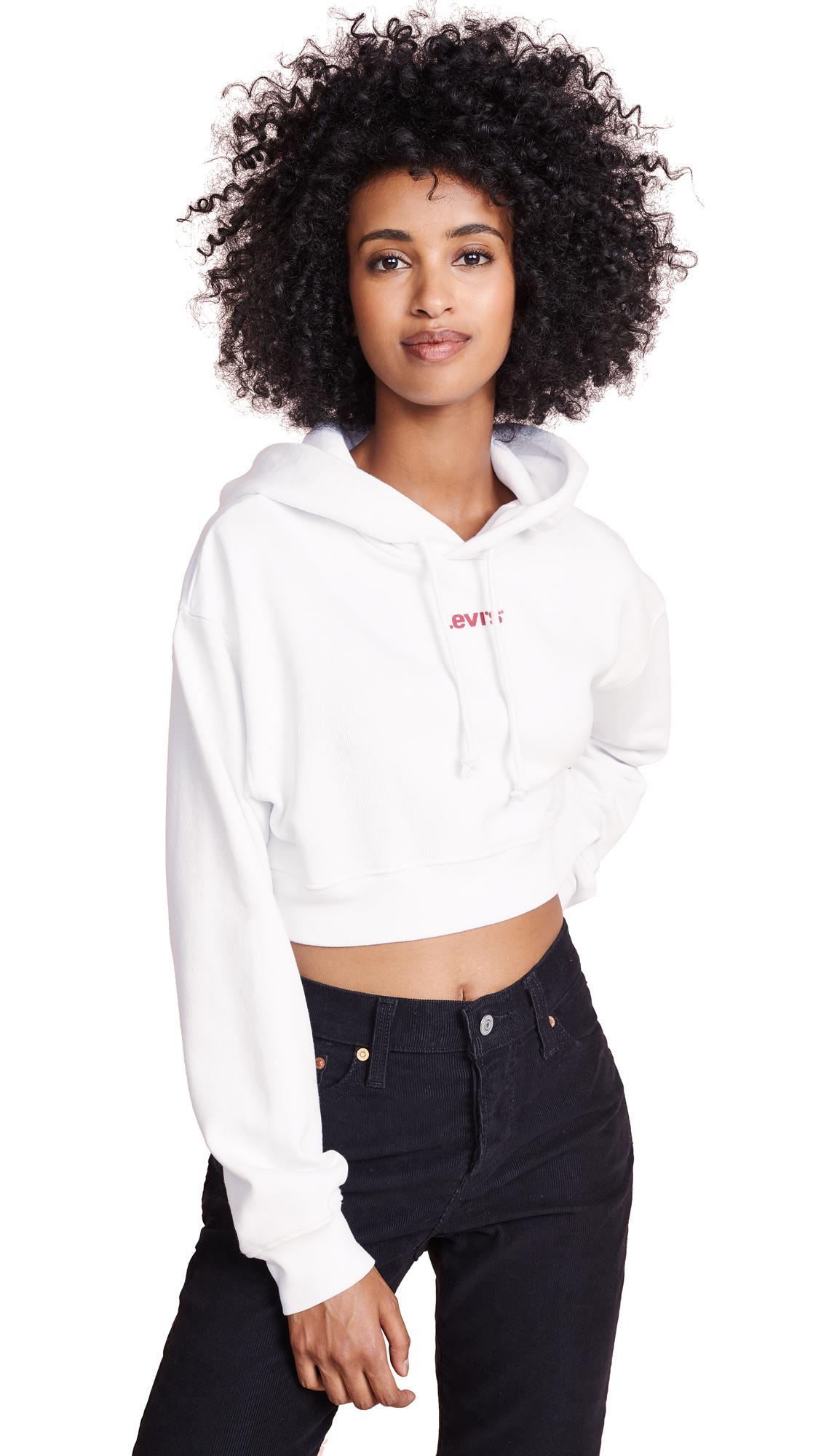 levi's baby cropped hoodie