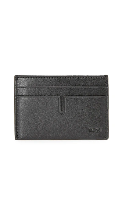 Shop Tumi Nassau Money Clip Card Case In Black