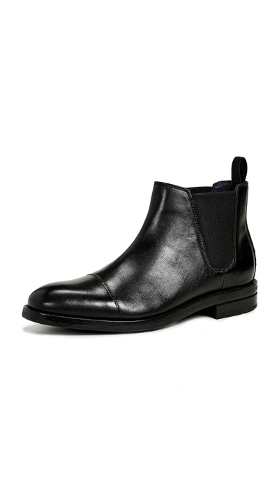 Shop Cole Haan Wagner Chelsea Boots In Black