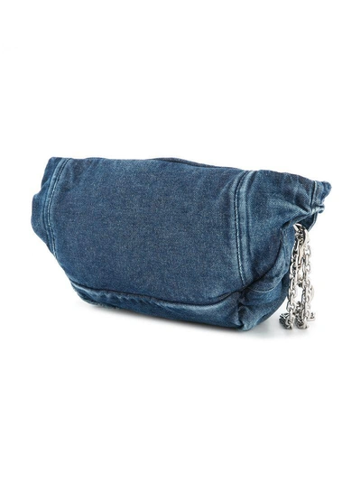 Shop Pony Stone Denim Shoulder Bag - Blue