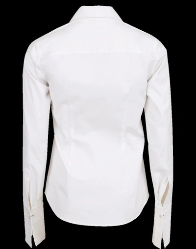 Shop Michael Kors French Cuff Shirt In White