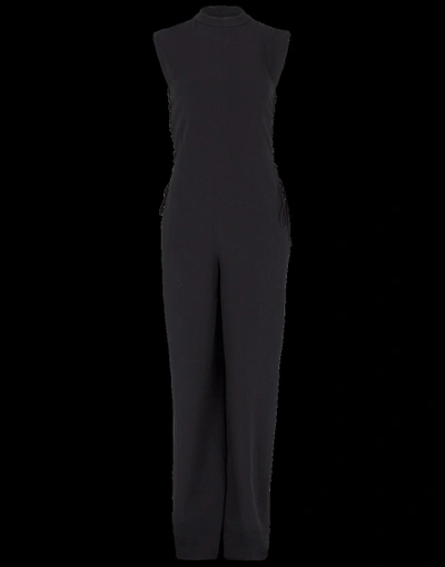 Shop Stella Mccartney Isla High Neck Jumpsuit In Black