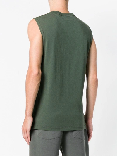 Shop Ron Dorff Pump Sleeveless T-shirt - Green