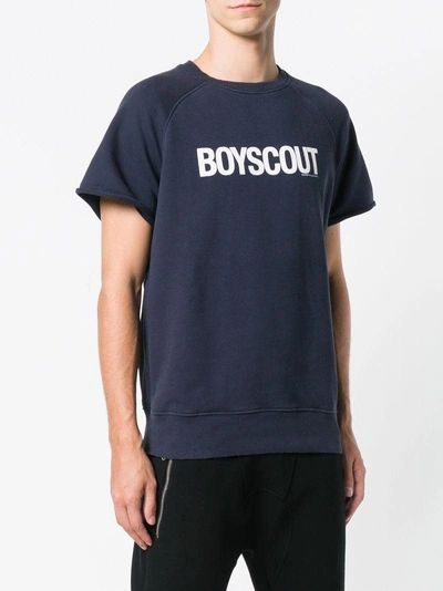 Shop Ron Dorff Boyscout Shortsleeved Sweatshirt - Blue