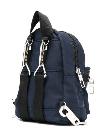 Shop Kenzo Mini Logo Backpack - Blue