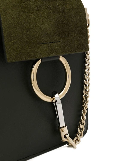 Shop Chloé Small Faye Bracelet Bag - Green