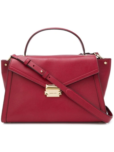 Shop Michael Michael Kors Whitney Tote Bag - Red