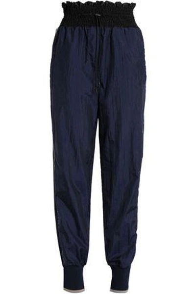 Shop 3.1 Phillip Lim / フィリップ リム Woman Smocked Shell Track Pants Navy