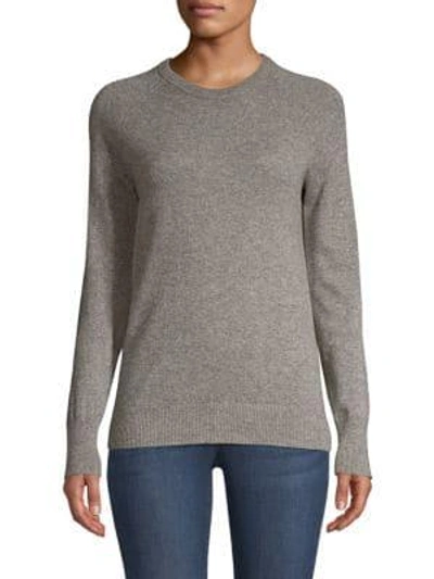 Shop Equipment Sloane Cashmere Sweater In Heather Grey