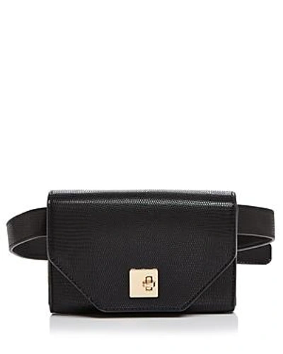 Shop Aqua Lizard Belt Bag - 100% Exclusive In Black/gold