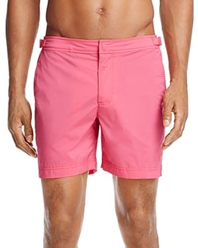 Shop Orlebar Brown Jack Board Shorts In Pink