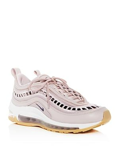 Shop Nike Women's Air Max 97 Ultra Lace Up Sneakers In Particle Rose