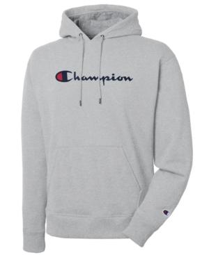 champion script hoodie mens