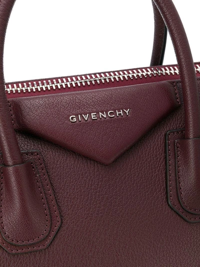 Shop Givenchy Antigona Tote Bag - Red