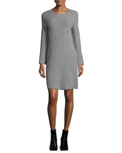 Shop White + Warren Cashmere Sweaterdress In Nocolor