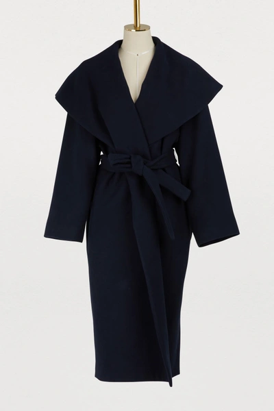 Shop The Row Utan Coat In Navy