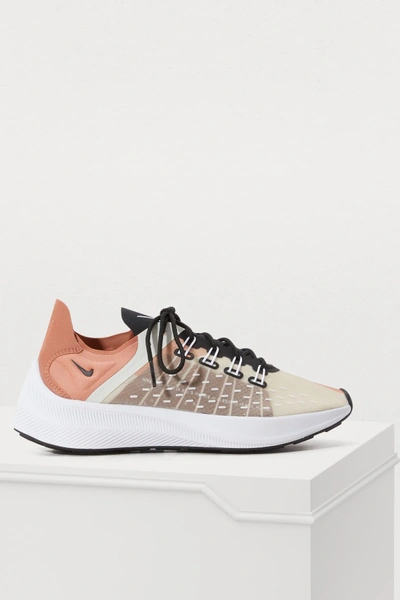 Shop Nike Exp-x14 Sneakers In Terra Blush