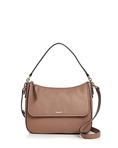 Shop Kate Spade New York Jackson Street Colette Leather Convertible Shoulder Bag In Toasty Brown/gold