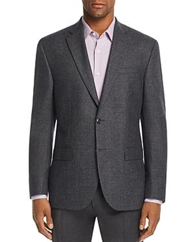 Shop Jack Victor Birdseye Regular Fit Sport Coat In Blue/gray