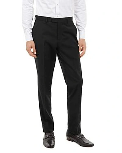 Shop Ted Baker Marliet Pashion Slim Fit Dinner Trousers In Black