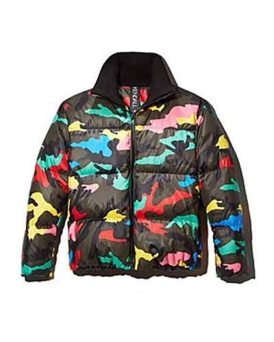Kendall + Kylie Camo Puffer Jacket - 100% Exclusive In Colorful Camo |  ModeSens