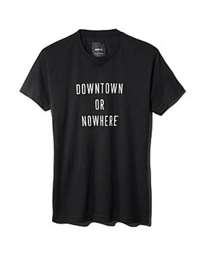 Shop Knowlita Downtown Or Nowhere Tee In Black