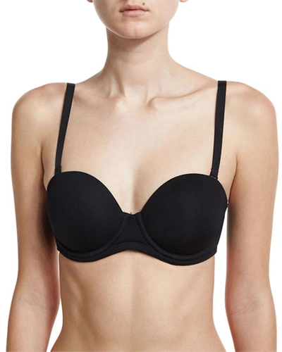 Shop Wacoal Red Carpet Full-figure Strapless Bra In Black