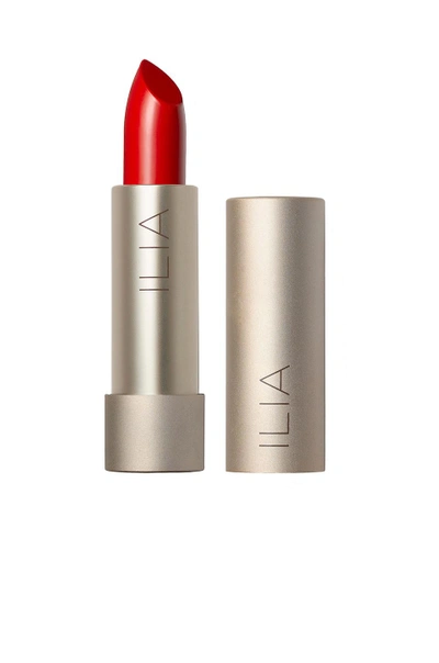 Shop Ilia Color Block Lipstick In Flame