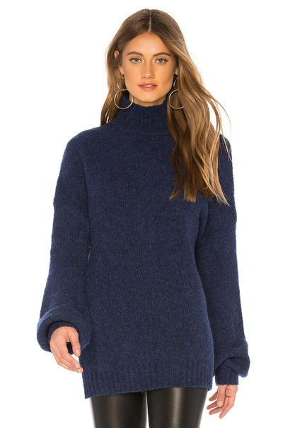 Shop Lovers & Friends Lovers + Friends Independent Sweater In Navy.