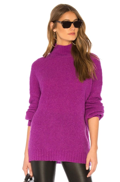 Shop Lovers & Friends Lovers + Friends Independent Sweater In Purple. In Magenta