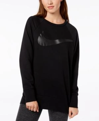 Shop Nike Dry Colorblocked Training Top In Black