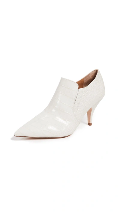Shop Tory Burch Georgina 80mm Booties In New Ivory