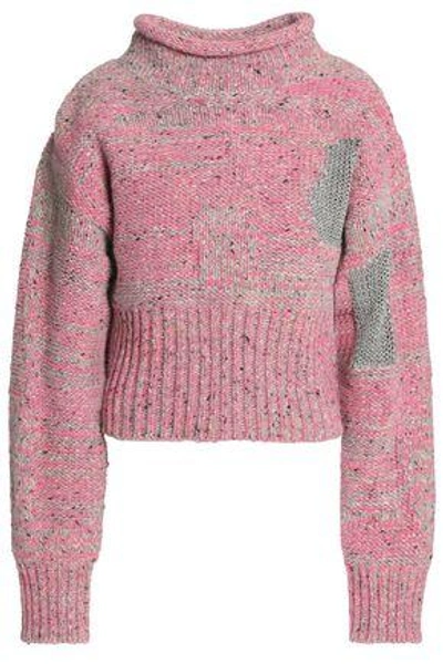 Shop 3.1 Phillip Lim / フィリップ リム Metallic Wool-blend Sweater In Pink