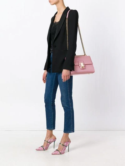 Shop Dolce & Gabbana Lucia Shoulder Bag - Pink