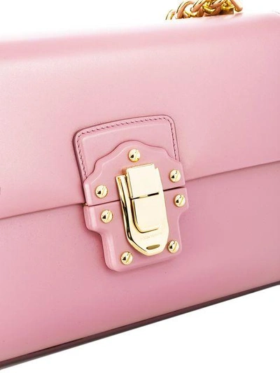 Shop Dolce & Gabbana Lucia Shoulder Bag - Pink