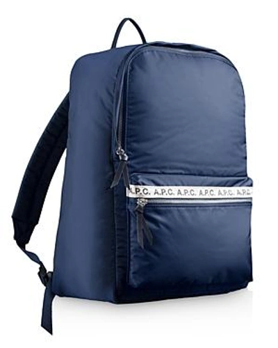Shop Apc Sac A Dos Sally Backpack In Navy