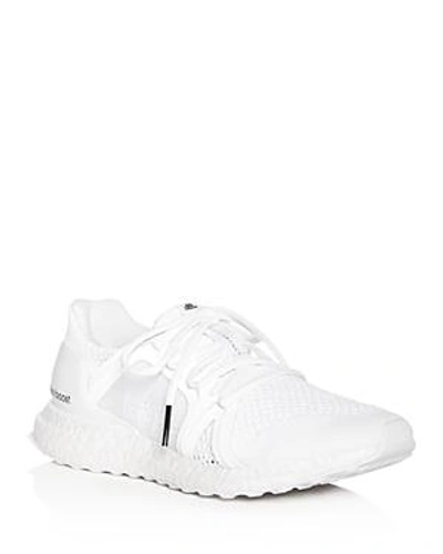 Shop Adidas By Stella Mccartney Women's Ultraboost Knit Lace Up Sneakers In White