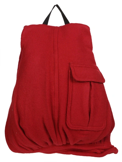 Shop Raf Simons X Eastpak Coat Backpack In Red
