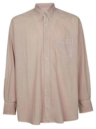 Shop Our Legacy Borrowed Button Down Shirt In Pink Vintage
