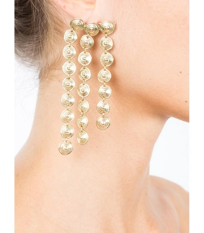 Shop Ellery Gold Cascade Chandelier Earrings