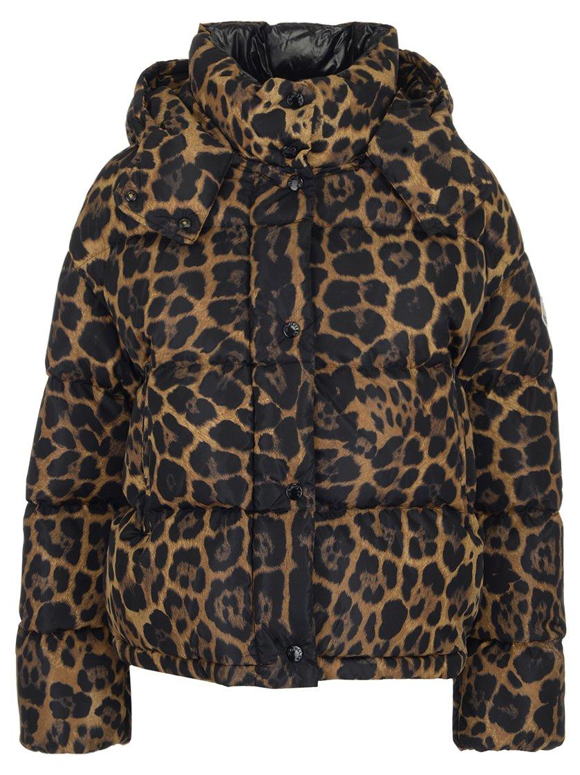 moncler animal print jacket
