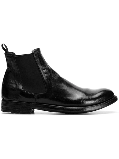 Shop Officine Creative Classic Chelsea Ankle Boots - Black