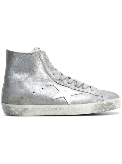 Shop Golden Goose Deluxe Brand Francy Sneakers - Metallic