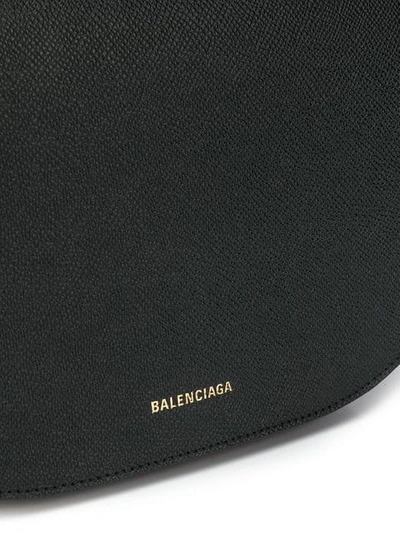 Shop Balenciaga Small Ville Aj Day Shoulder Bag In Black