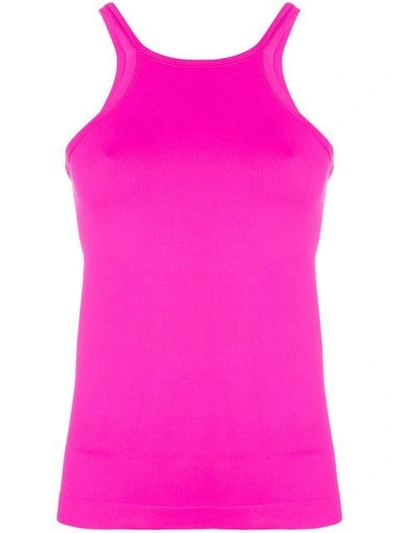 Shop Helmut Lang Racer Back Tank Top In Pink