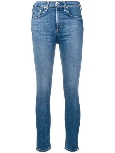 Shop Rag & Bone Classic Skinny Jeans In Blue